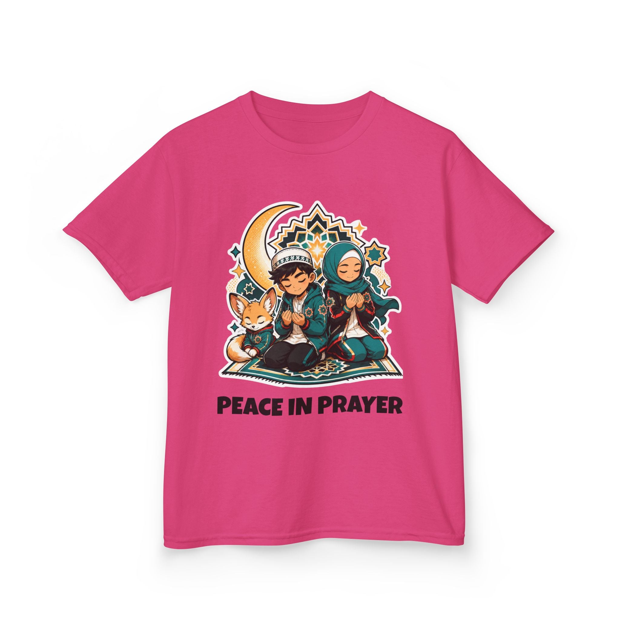 GIRIH Kids | Peace In Prayer | Kids T-Shirt