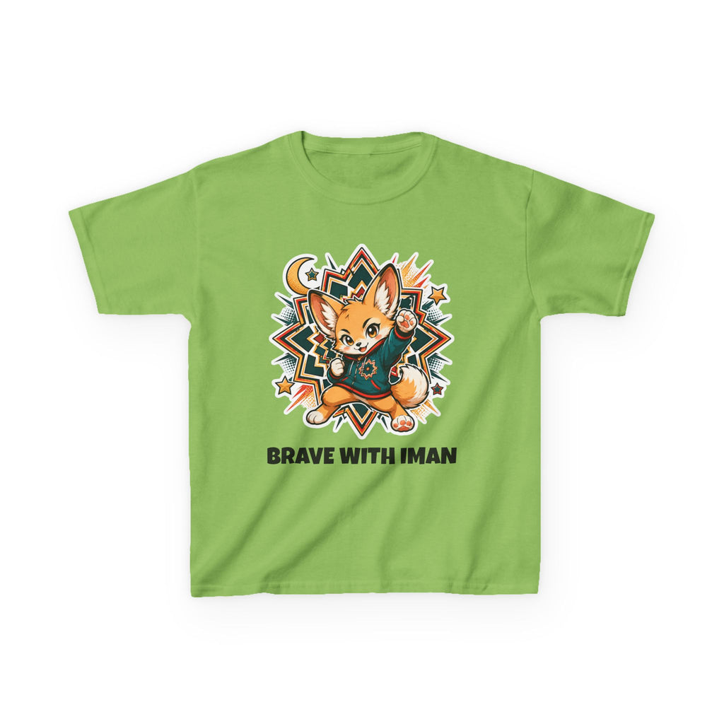 GIRIH Kids | Brave With Iman | Kids T-Shirt