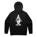 Black back flat lay