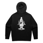 Black back flat lay