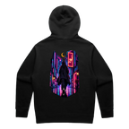 Black back flat lay