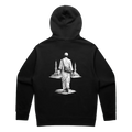 Black back flat lay