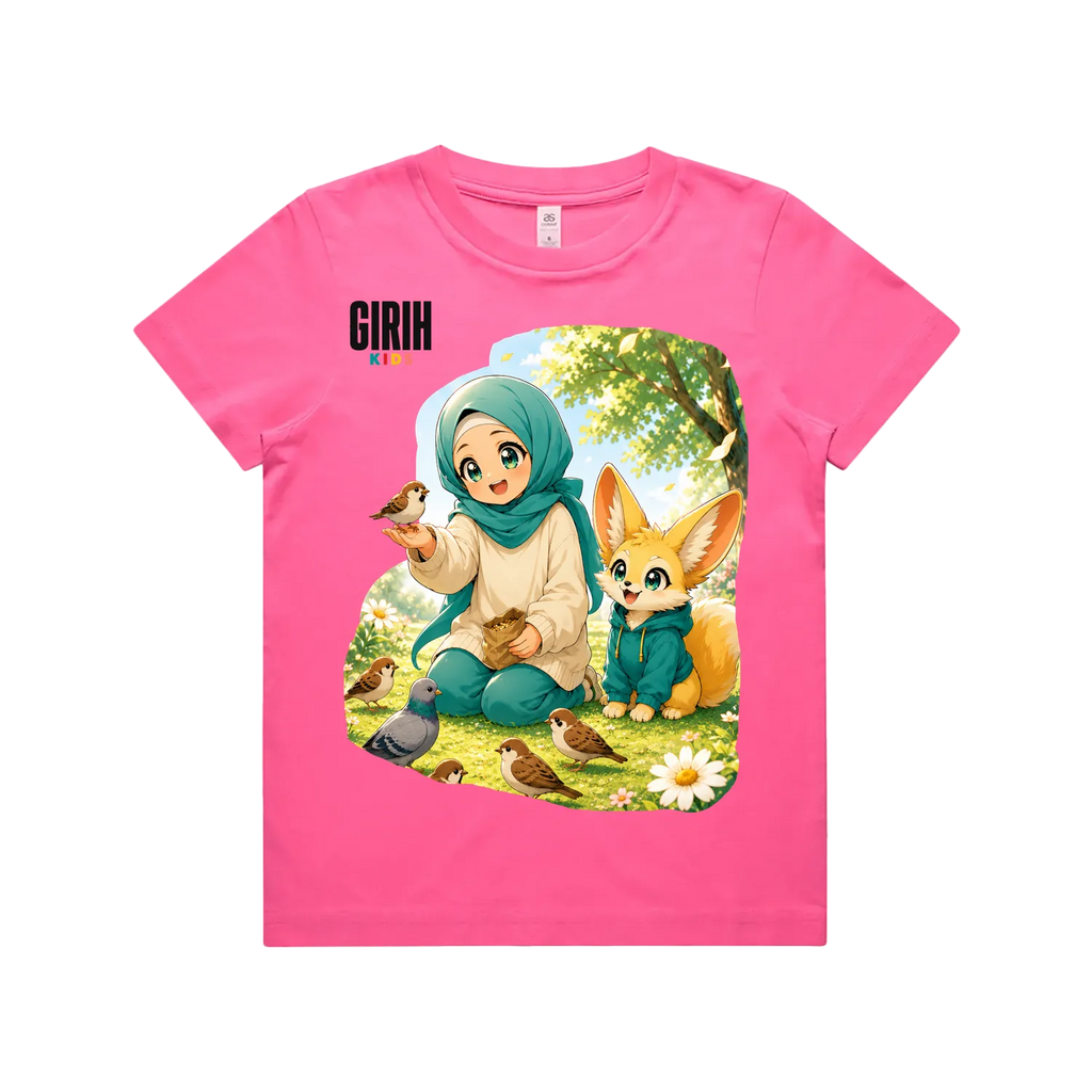 Charity Pink front flat lay