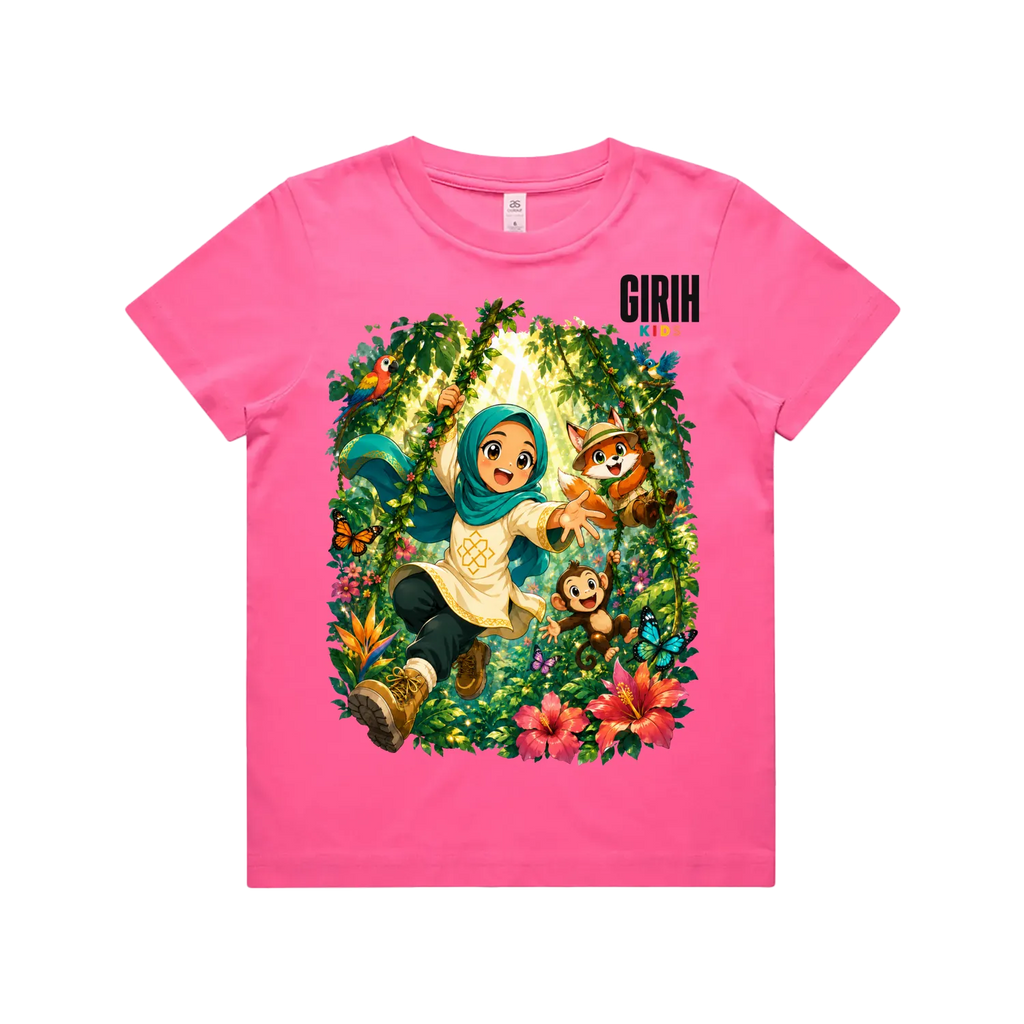Charity Pink front flat lay