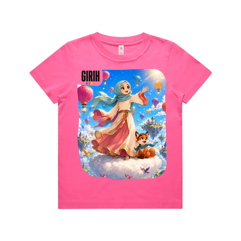 Charity Pink front flat lay