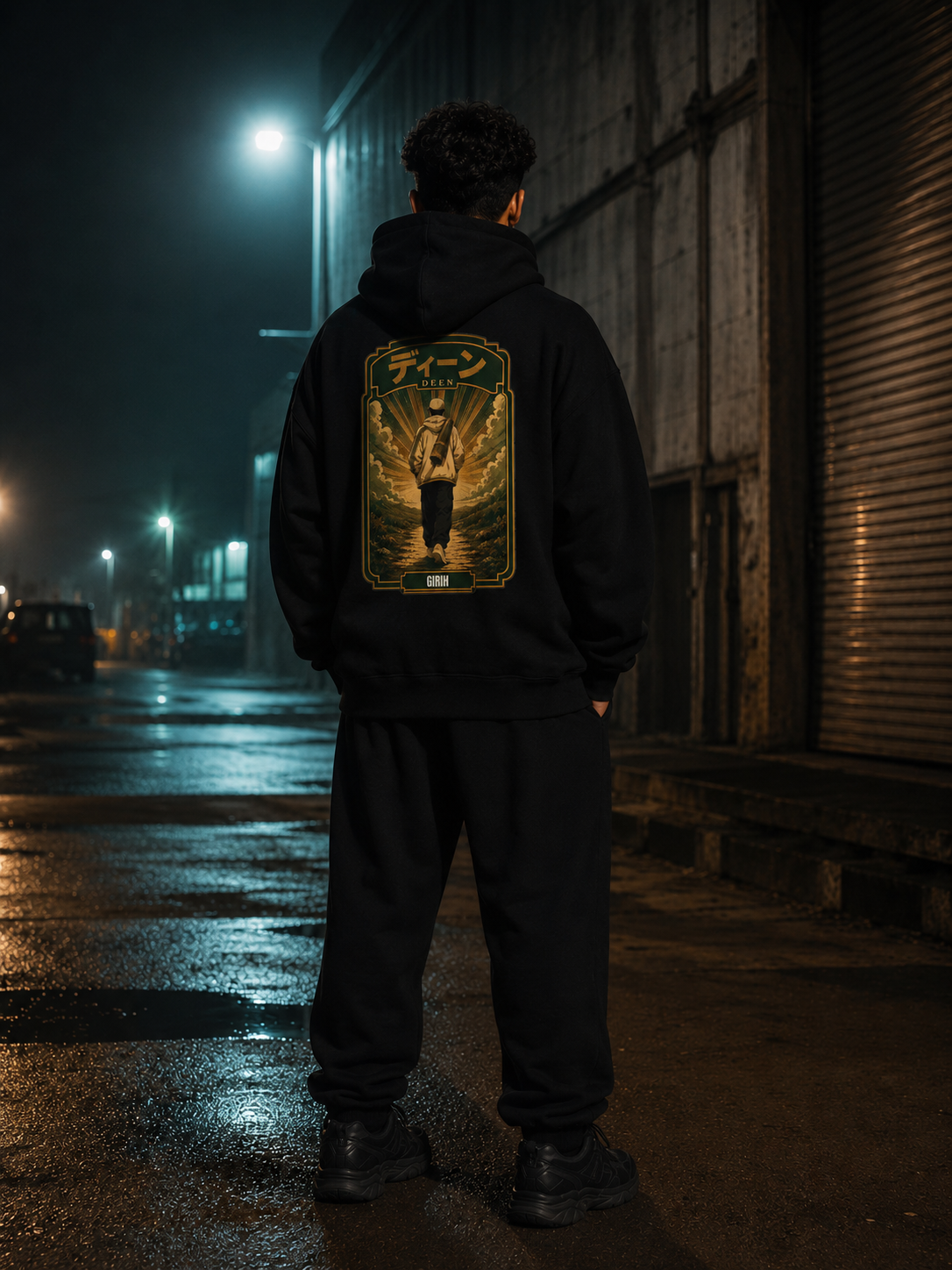 GIRIH Anime Unisex Everyday Hoodie - Deen