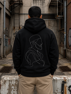 GIRIH Ink Unisex Everyday Hoodie - His Silhouette