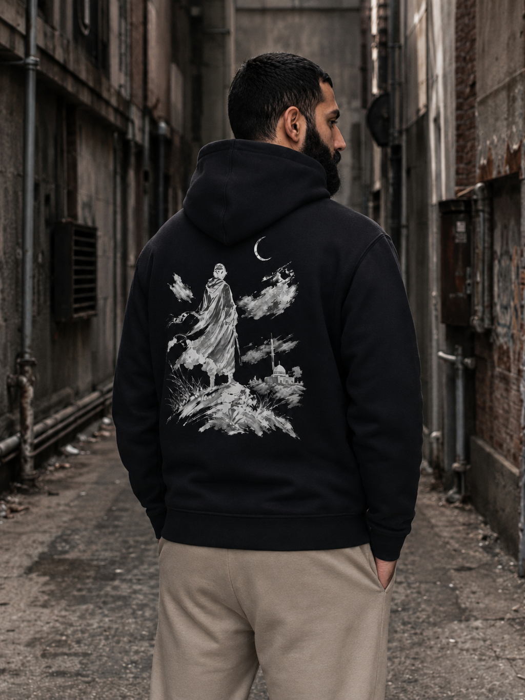 GIRIH Ink Unisex Everyday Hoodie - The Bedouin