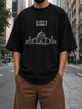 GIRIH Mens Oversized Tee - Masjid al-Aqsa