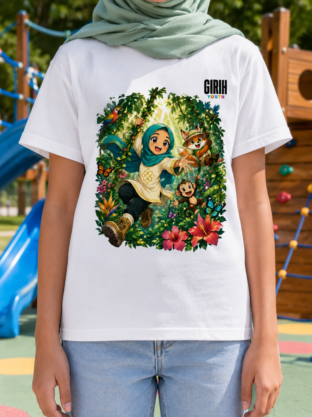 GIRIH Youth T-Shirt - Jungle Adventure