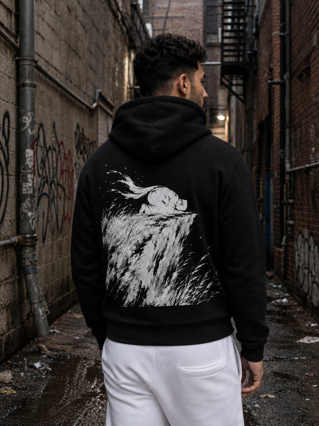 GIRIH Ink Unisex Everyday Hoodie - Salah on the Edge