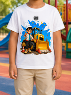 GIRIH Kids T-Shirt - Excavation Fun!