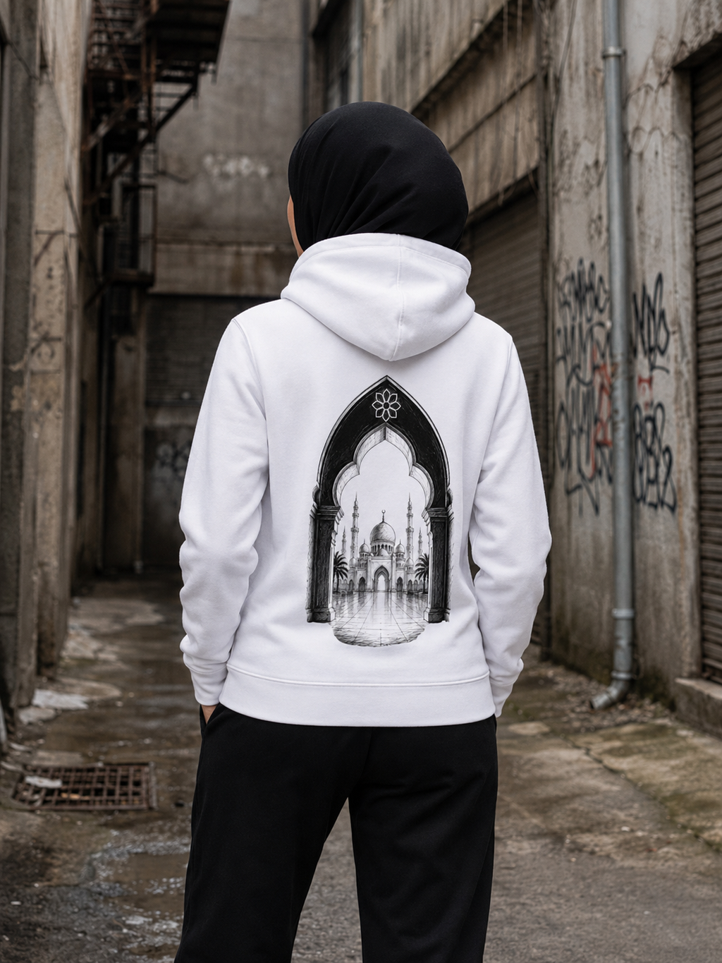 GIRIH Ink Unisex Everyday Hoodie - The Archway