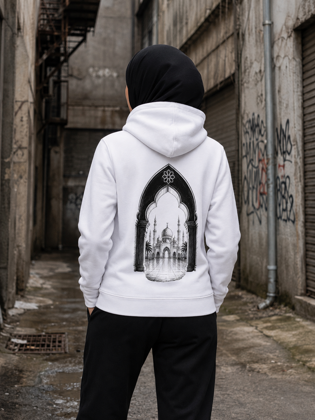GIRIH Ink Unisex Everyday Hoodie - The Archway