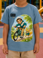 GIRIH Kids T-Shirt - Bike Ride