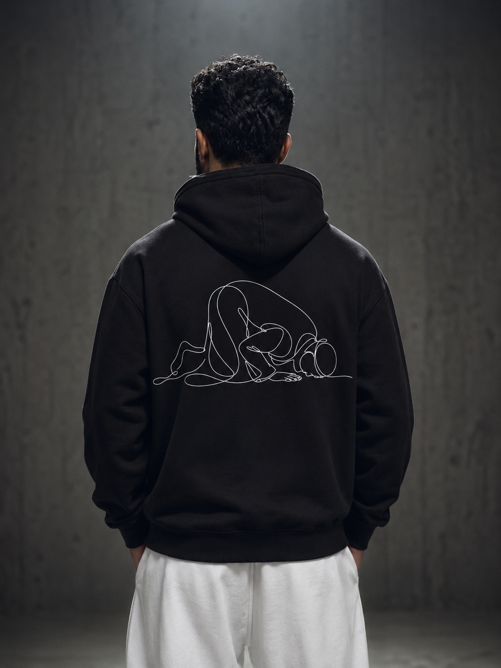 GIRIH Ink Heavyweight Unisex Hoodie - Sujood