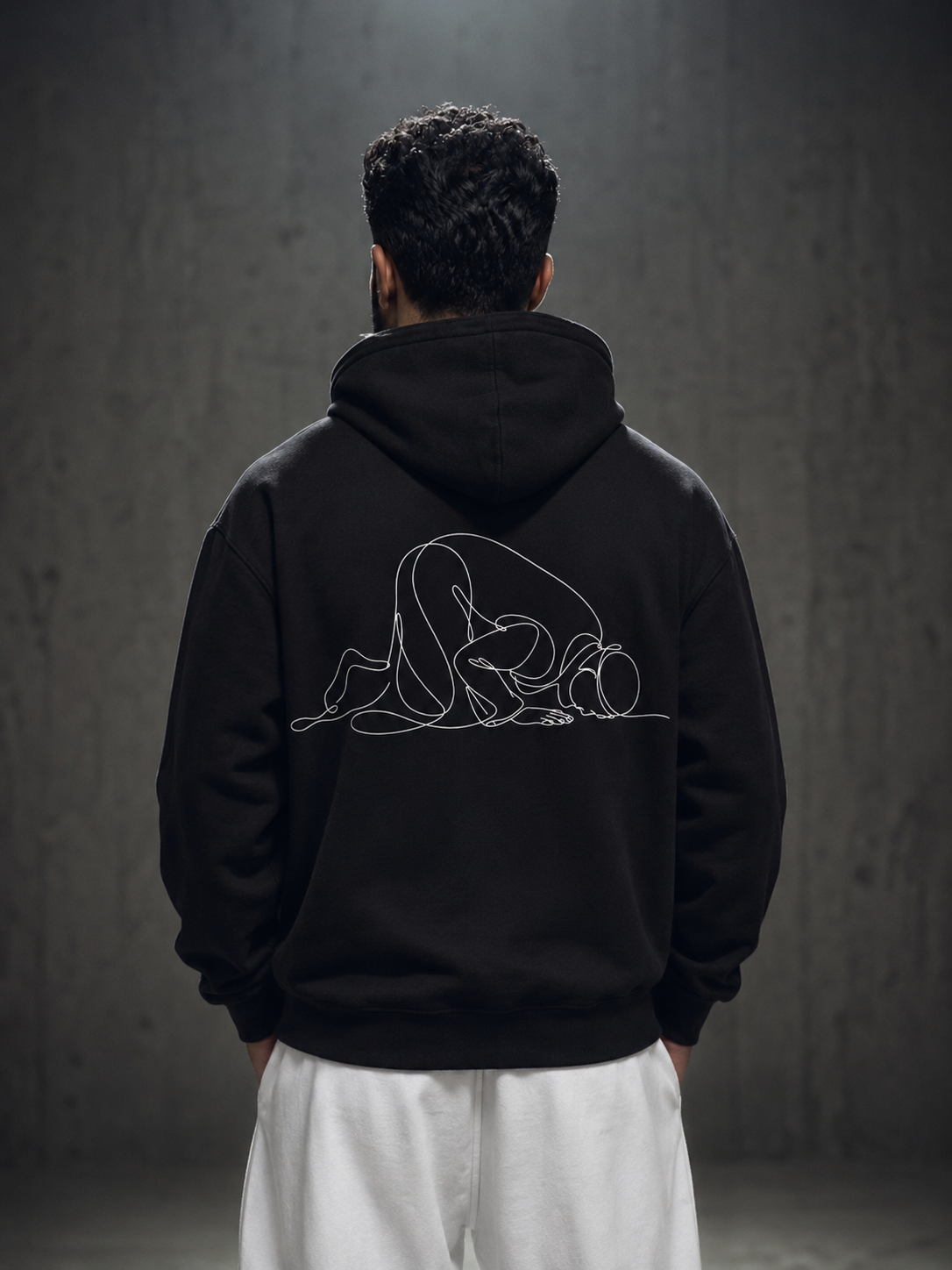GIRIH Ink Heavyweight Unisex Hoodie - Sujood