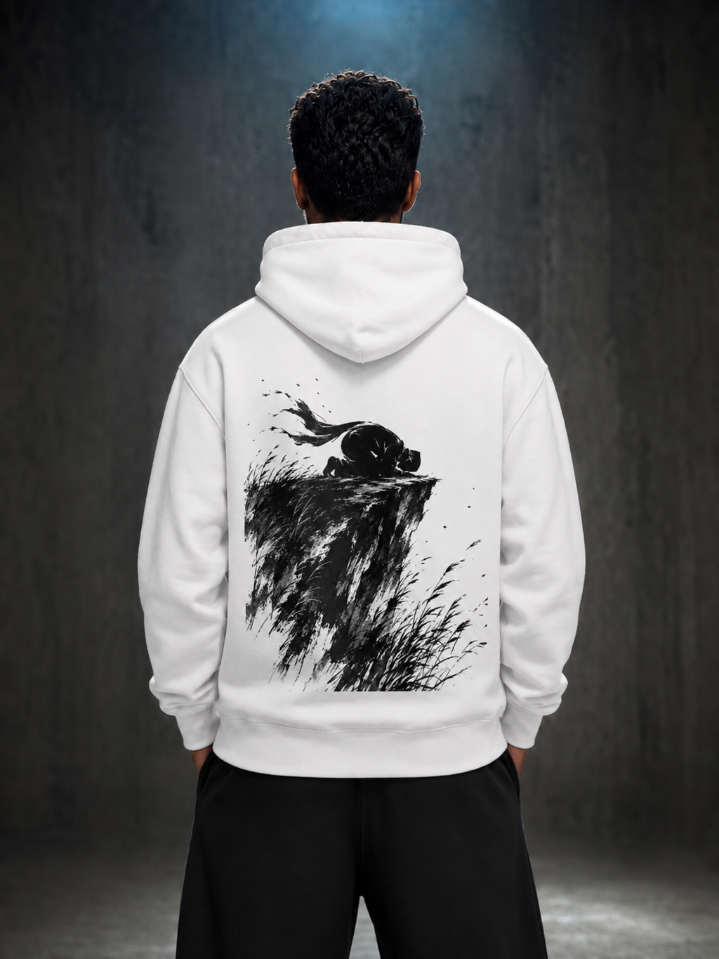 GIRIH Ink Heavyweight Unisex Hoodie - Salah on the Edge