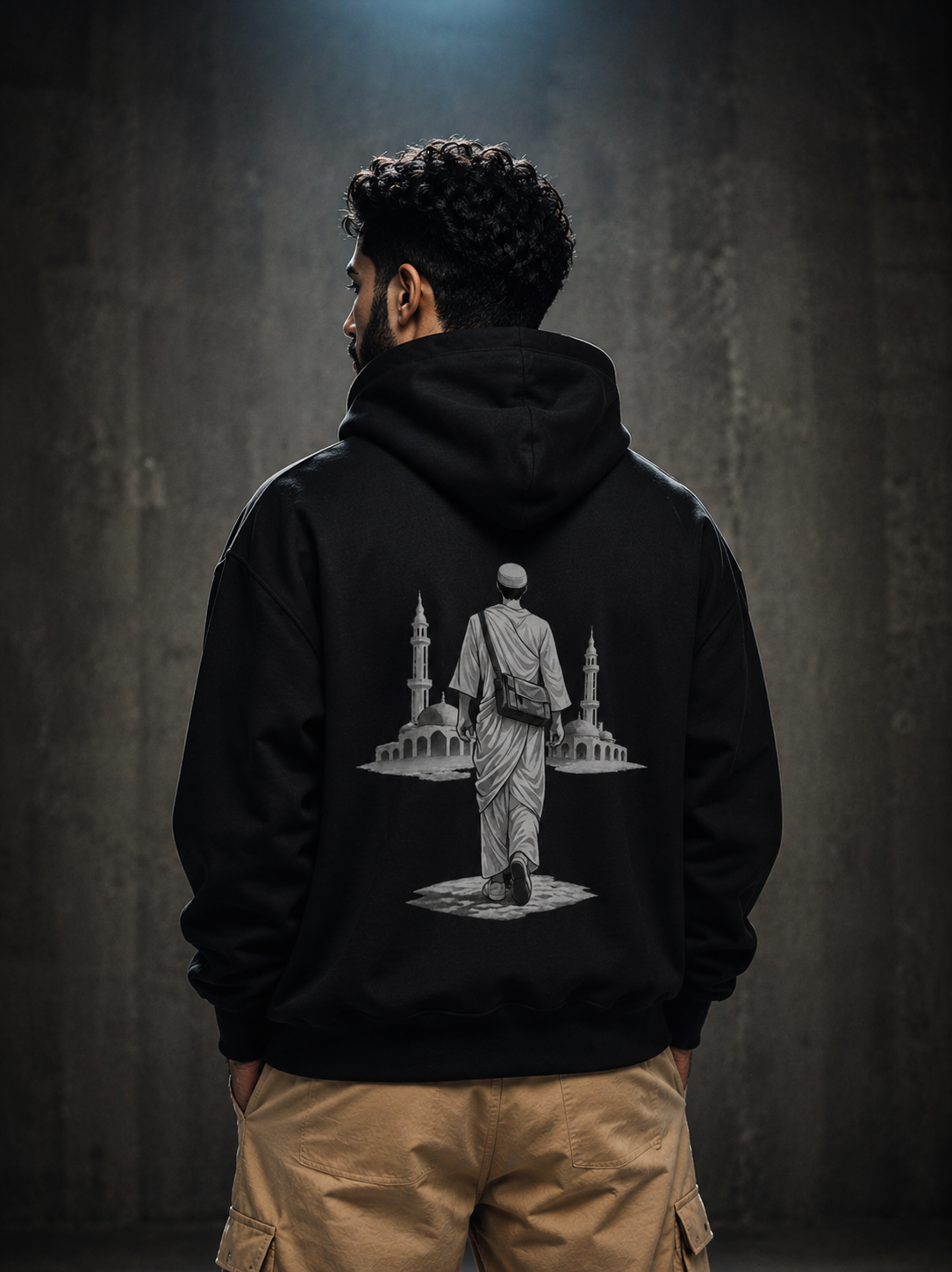 GIRIH Ink Heavyweight Unisex Hoodie - His Path