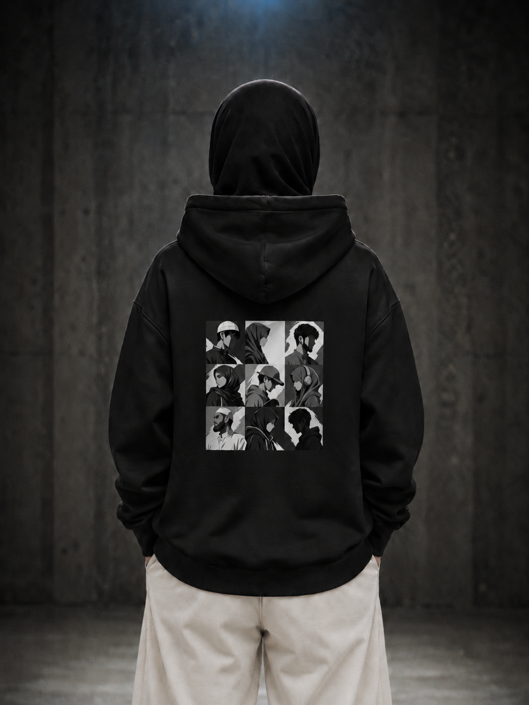 GIRIH Ink Heavyweight Unisex Hoodie - Walks of Life