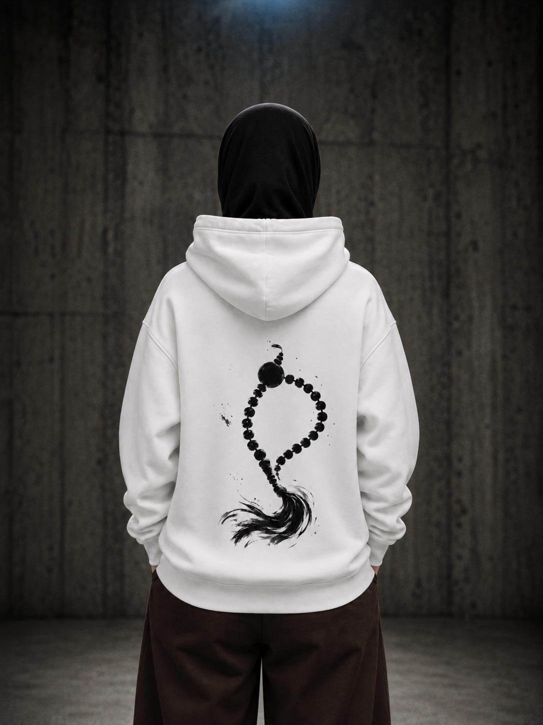 GIRIH Ink Heavyweight Unisex Hoodie - The Tasbeeh