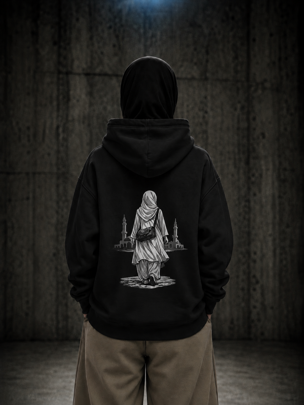 GIRIH Ink Heavyweight Unisex Hoodie - Her Path