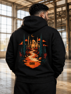 GIRIH Anime Unisex Everyday Hoodie - Masjid Pathway
