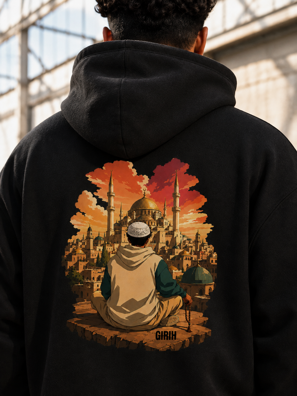GIRIH Anime Unisex Everyday Hoodie - Sukoon