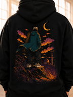GIRIH Anime Heavyweight Unisex Hoodie - Destination