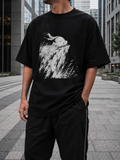 GIRIH Mens Oversized Tee - Salah on the Edge