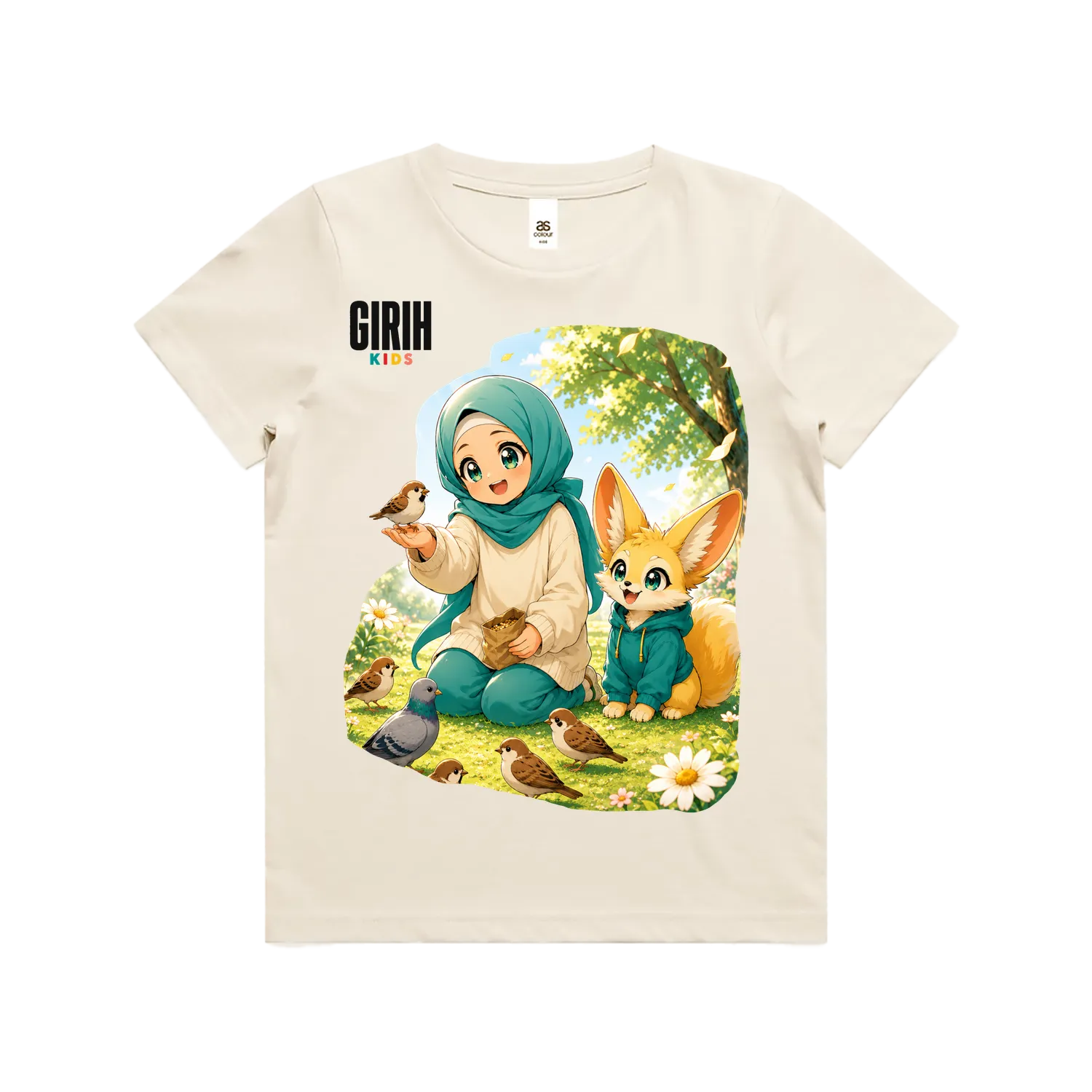 Ecru front flat lay