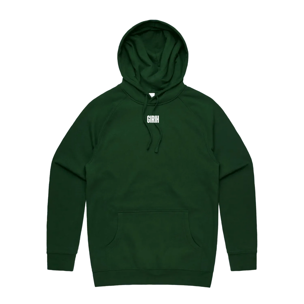 Forest Green front flat lay
