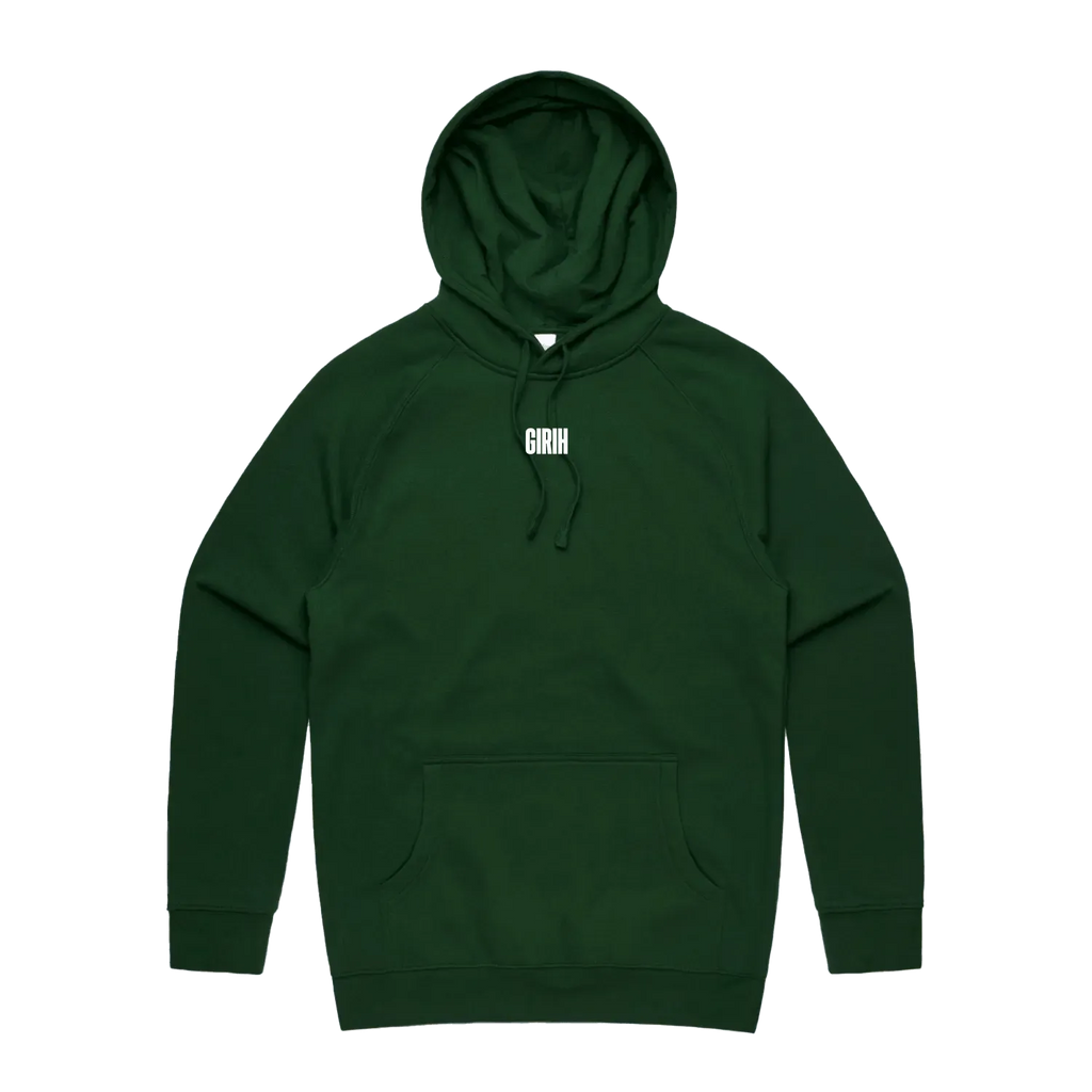 Forest Green front flat lay