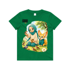 Kelly Green front flat lay
