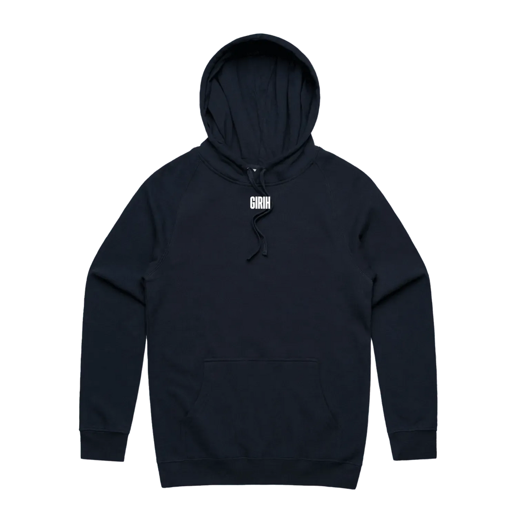 Navy front flat lay