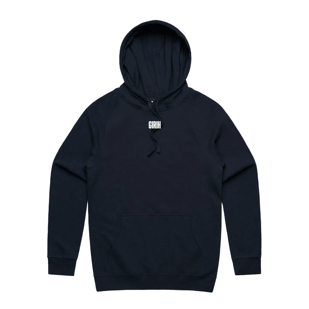 Navy front flat lay