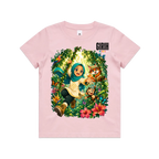 Pink front flat lay