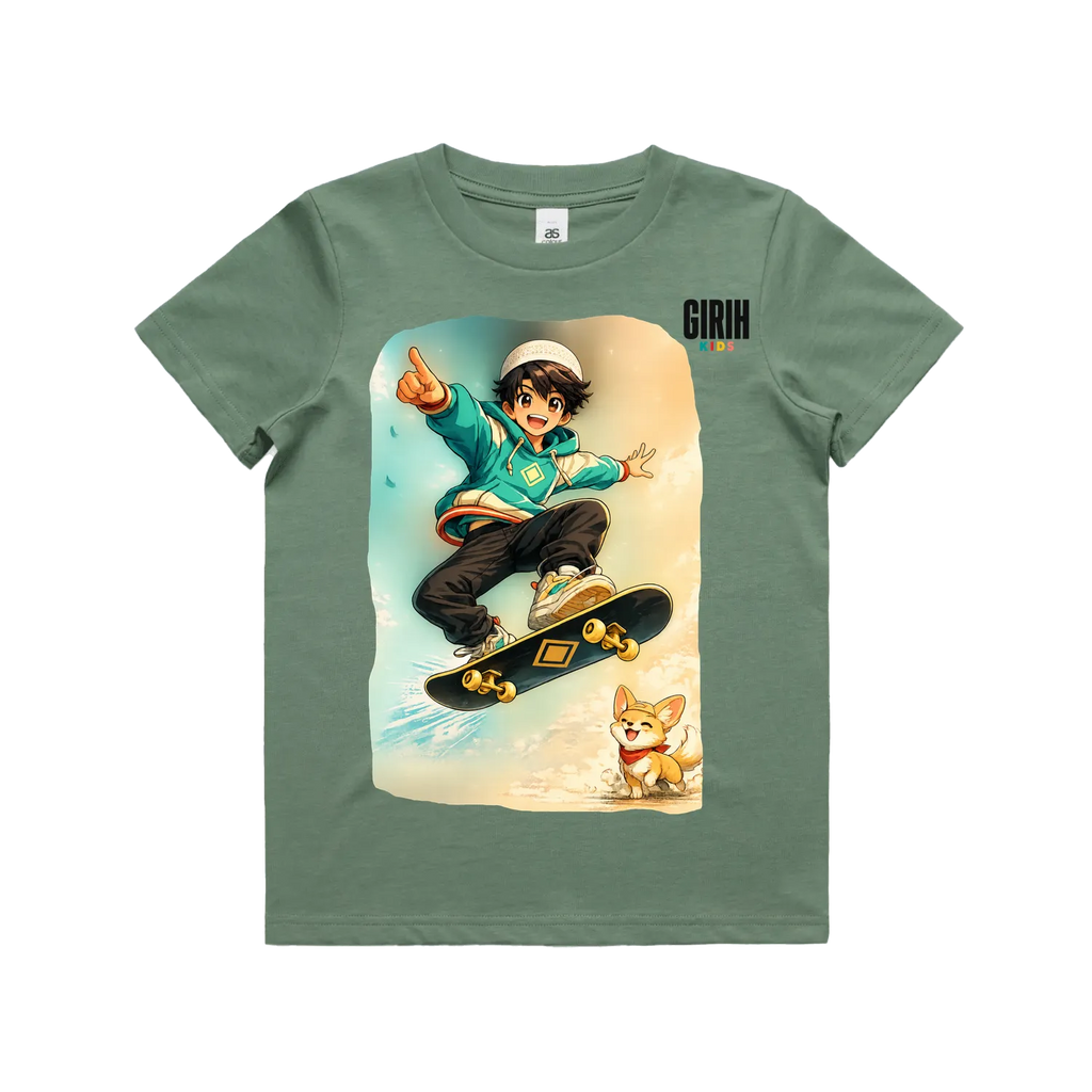Sage front flat lay