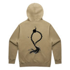 Sand back flat lay