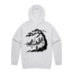 White Marle back flat lay