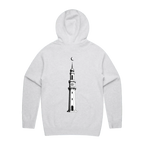White Marle back flat lay