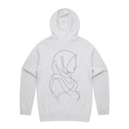 White Marle back flat lay