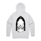 White Marle back flat lay