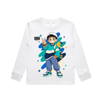 White front flat lay