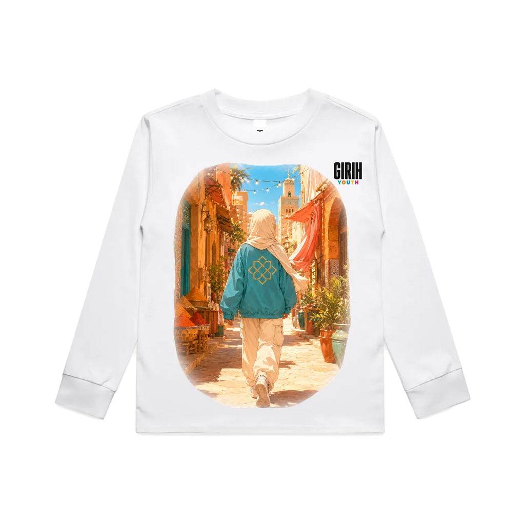 White front flat lay