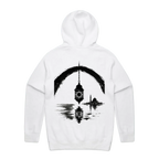 White back flat lay
