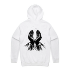 White back flat lay