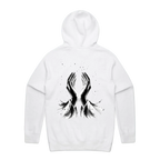 White back flat lay