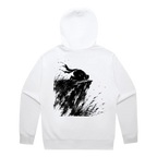 White back flat lay
