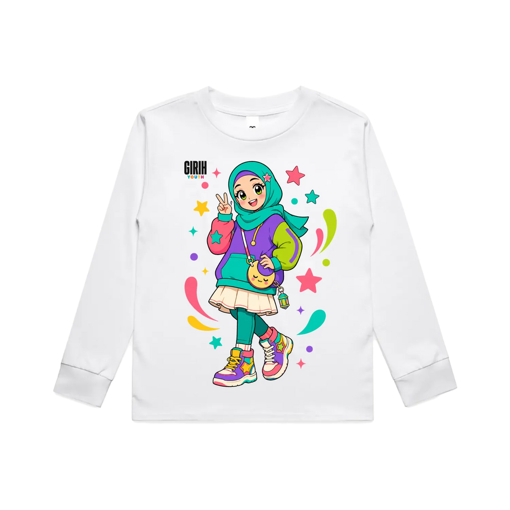 White front flat lay